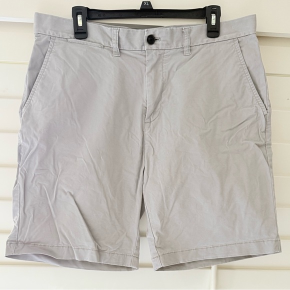 Tommy Hilfiger Gray Flat Front Shorts