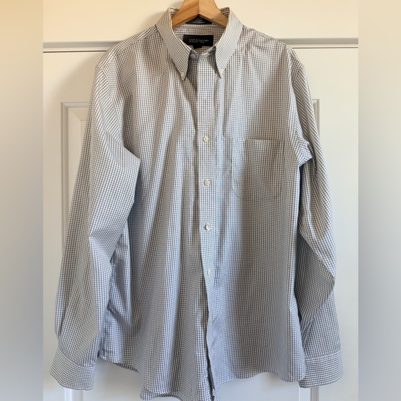 Croft & Barrow Men's Checkered Shirt - Black and White