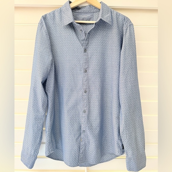 Calvin Klein Jeans Light Blue Button Down Shirt