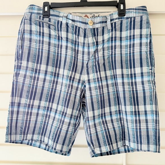 Tommy Bahama Blue and White Shorts
