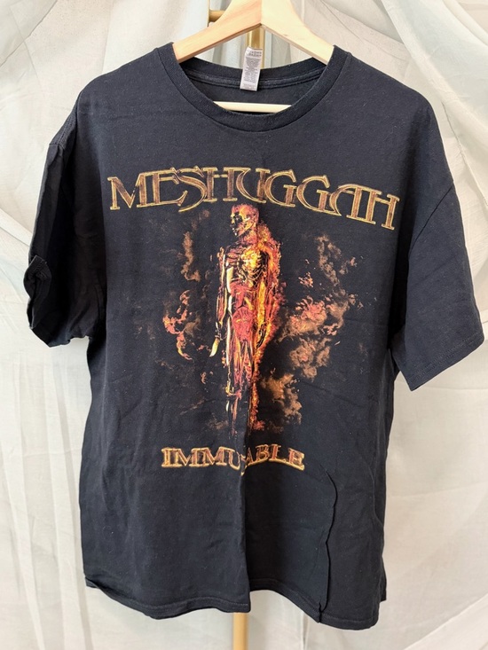 Meshuggah 'Immutable' Black Graphic Concert Tee