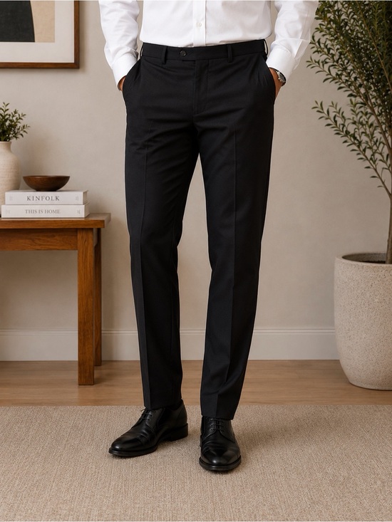 croft & barrow Black Classic Fit Dress Pants 36x32