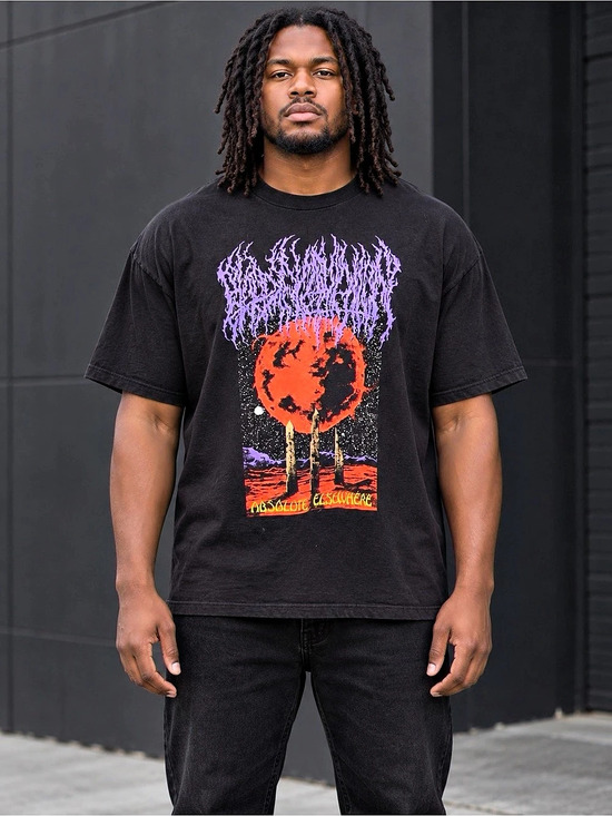 Blood Incantation Absolute Elsewhere T-Shirt Graphic Tee Black