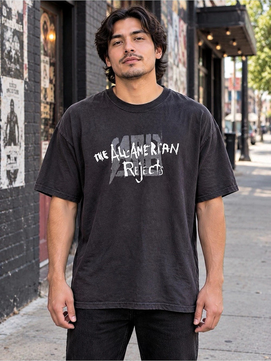 The All-American Rejects graphic tee in Black